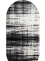 Високоворсний килим Fiber Shaggy 1295А Black-Dark Grey - высокое качество по лучшей цене в Украине - изображение 1.
